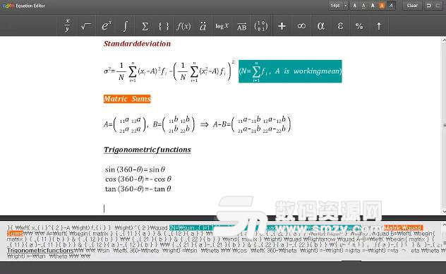 数学公式编辑器Daum Equation Editor Chrome插件