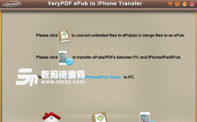 VeryPDF ePub to iPhone Transfer下载