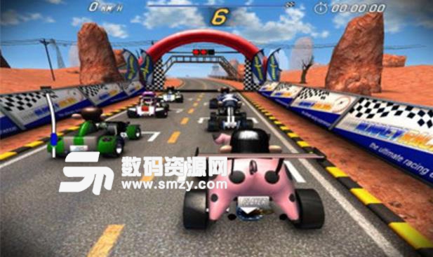 怪奇卡丁车手机游戏(赛车竞速类游戏) v1.1 安卓版