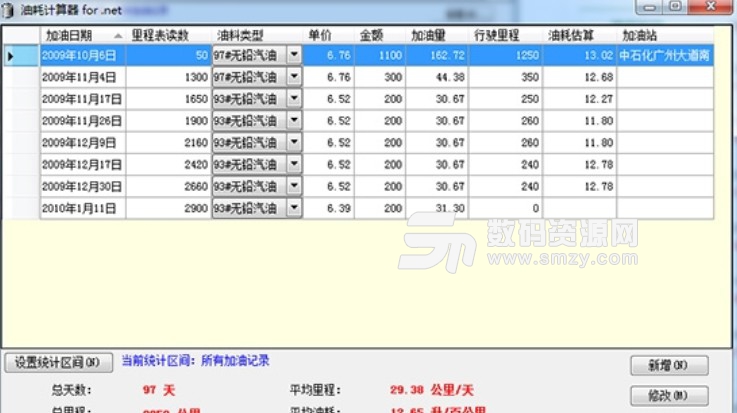 油耗計算器pc版