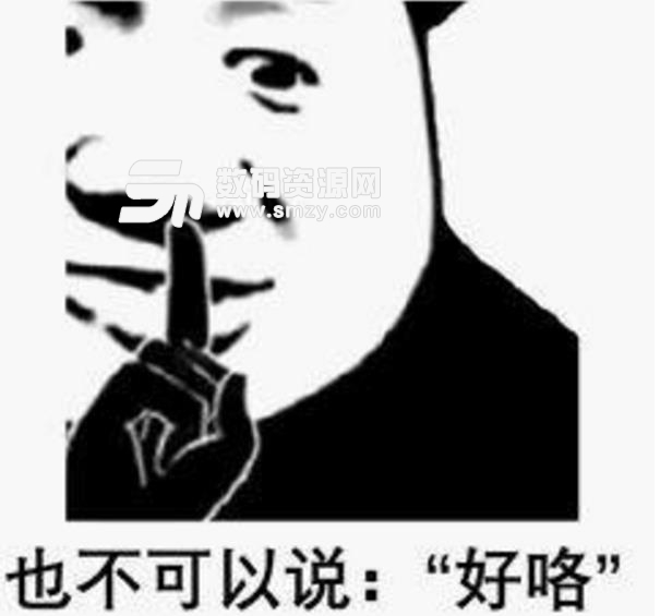 不可以说哦也不可以说嗯表情包截图