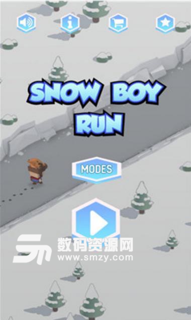 雪地男孩跑酷手游(Snow Boy Run) v1.0 安卓版