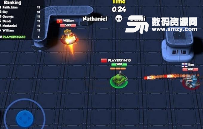 坦克冲突竞技场游戏手机版(多人竞技) v1.1 安卓版