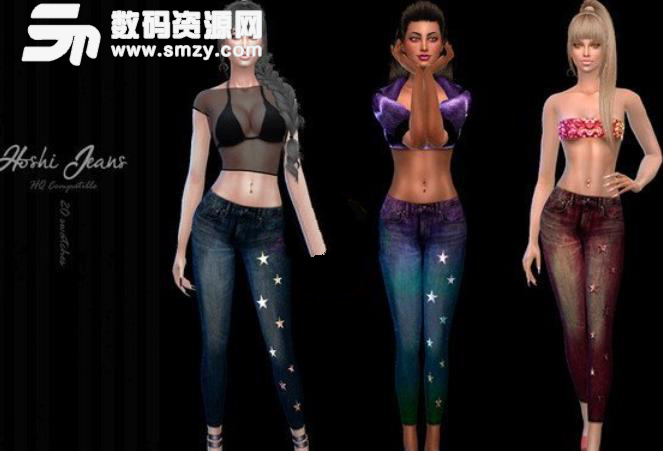 模拟人生4女性星星性感服装补丁最新版