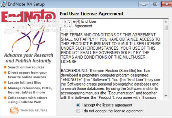 Thomson Endnote X4免费版