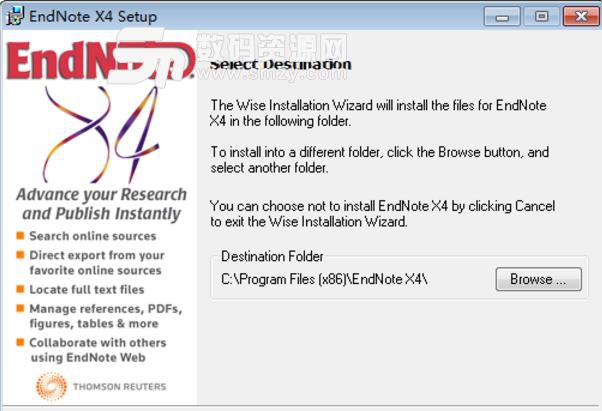Thomson Endnote X4免费版