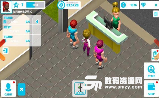 健身房传奇安卓手游(Fitness Saga) v1.1.1 手机版