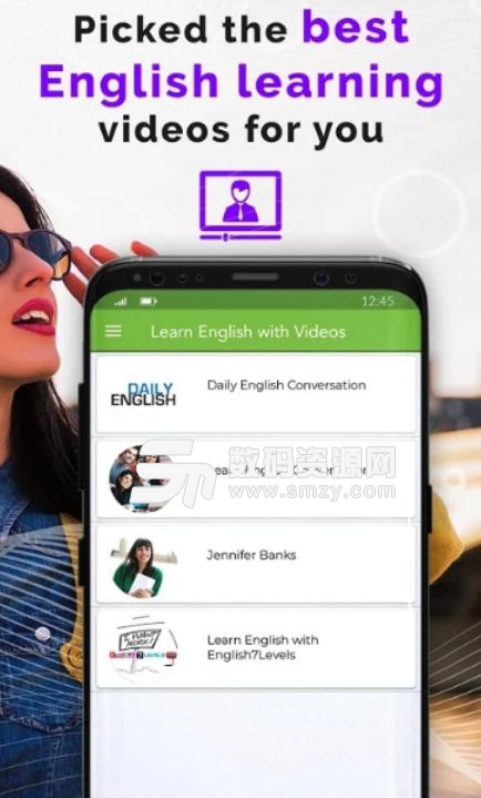 学英语简单APP安卓版(Learn English with Videos) v1.1 手机版