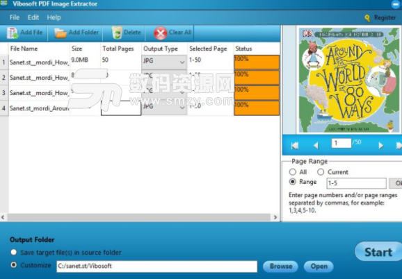 Vibosoft PDF Image Extractor中文版截图