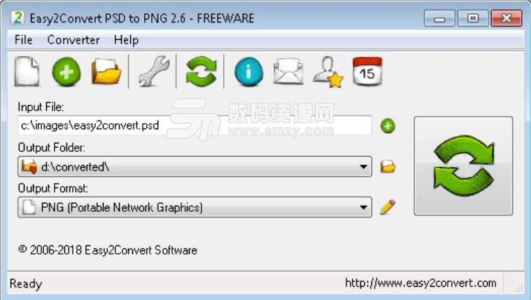 Easy2Convert PSD to PNG工具