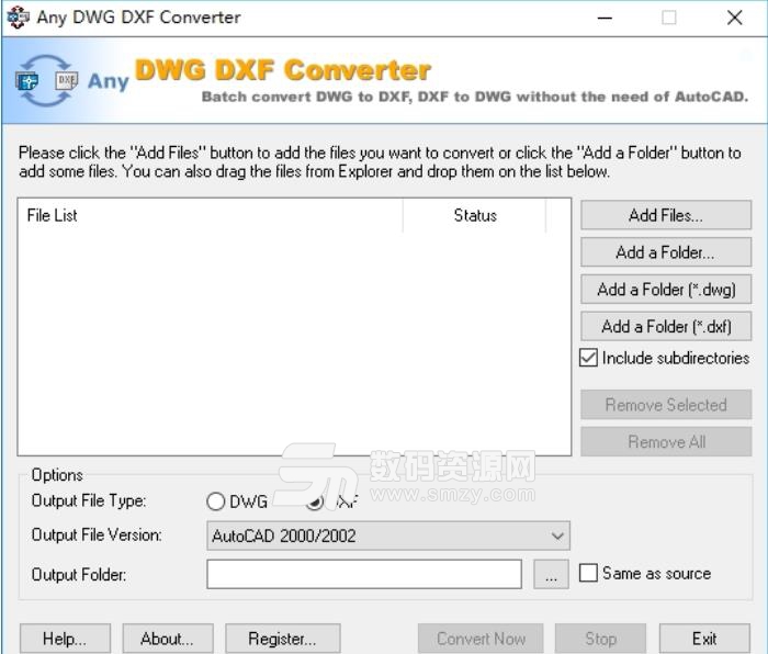Any DWG DXF Converter官方版