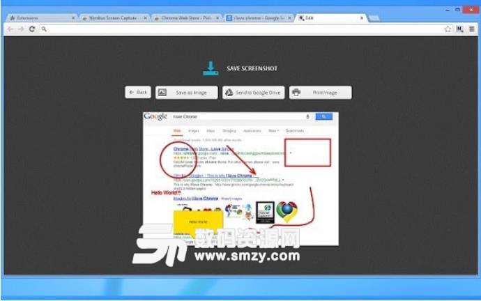 网页截图截屏Chrome插件官方版