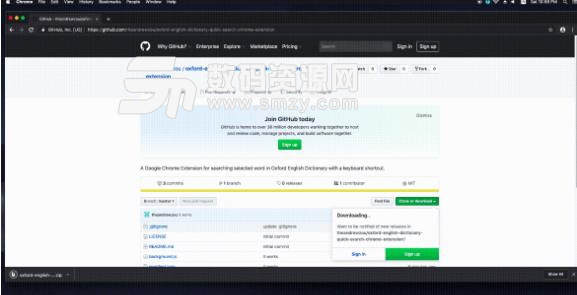 一键查牛津英英词典Chrome插件下载