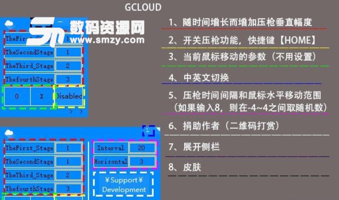 FPS游戏通用压枪工具