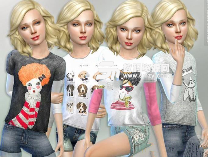 模拟人生4女孩可爱服装补丁免费版