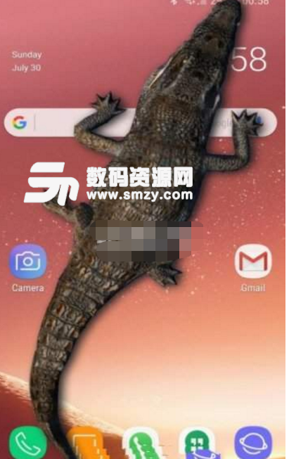 鳄鱼在屏上爬安卓版(Crocodile in Phone Big Joke) v1.3 手机版