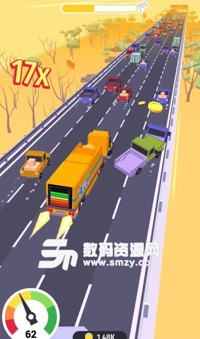 直冲大卡车破坏之王手游(暴力开车赛车) v0.2 安卓版