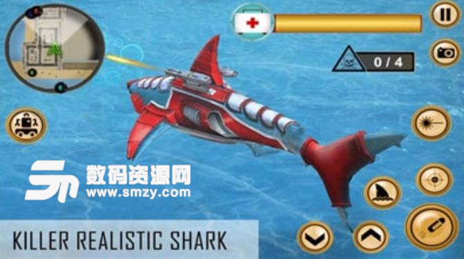 超级鲨鱼人登陆手游安卓版(科幻机甲战斗) v6.1 手机版