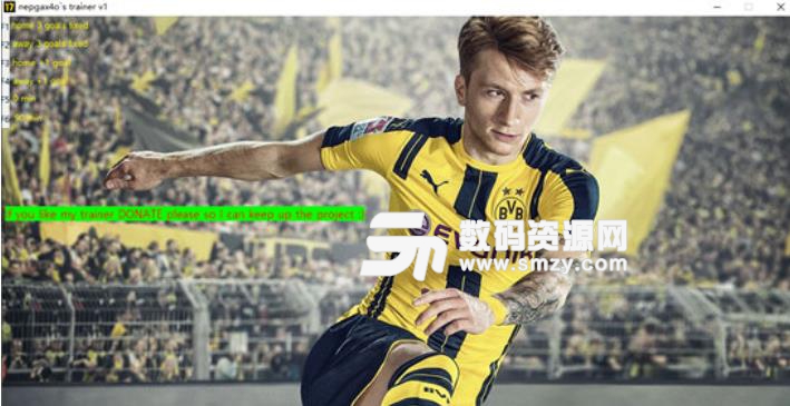 FIFA17六项修改器