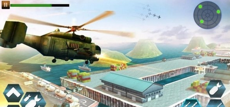 空战直升机射击安卓版(空战射击手机游戏) v1.4 最新版