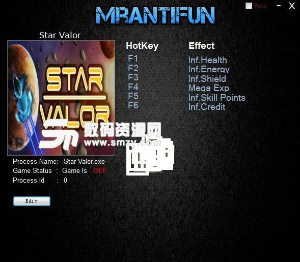 Star Valor六项修改器MrAntiFun版下载