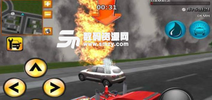 疯狂的消防员司机手游(消防车模拟驾驶) v1.6 安卓版