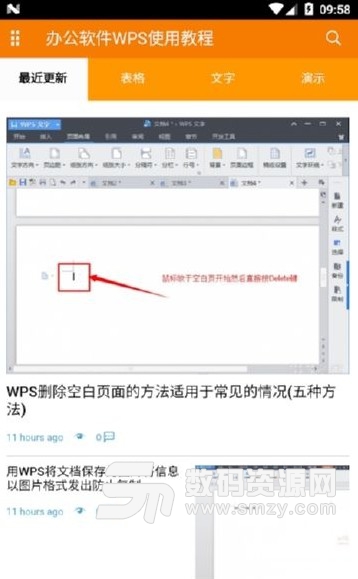 办公软件WPS使用教程appv1.3 安卓版