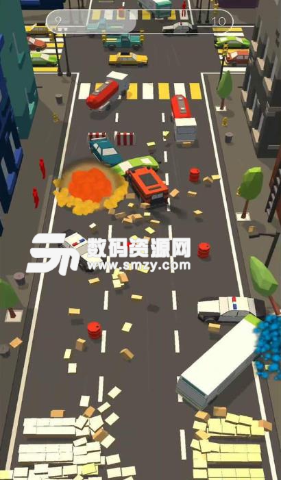 障碍道路碰撞3D手游(休闲类模拟驾驶游戏) v0.59 安卓版