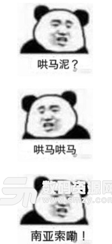 熊猫头说日语的图片表情包