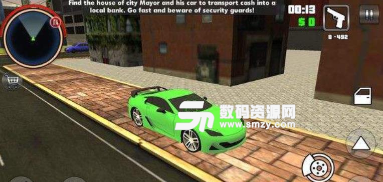 汽车盗窃逃生安卓版(3D模拟盗车) v1.0 手机版