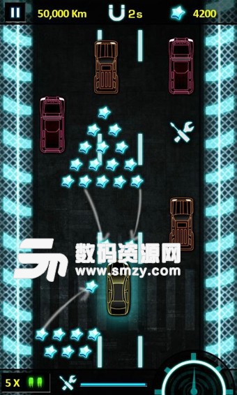 霓虹燈汽車賽手機版(休閑) v1.4 免費版