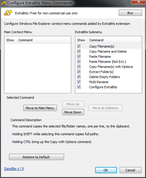 ExtraBits(资源管理器扩展软件)最新版