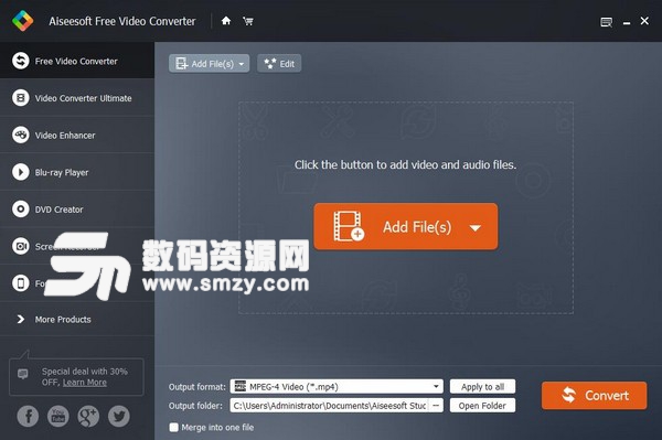 Aiseesoft Free Video Converter绿色版