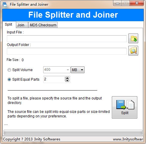 File Splitter and Joiner免费版