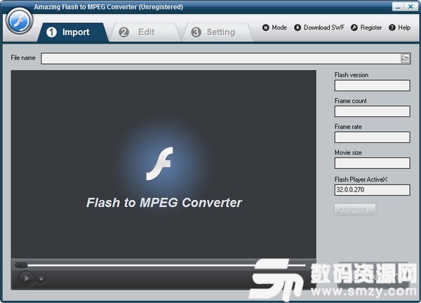 Amazing Flash to MPEG Converter下载