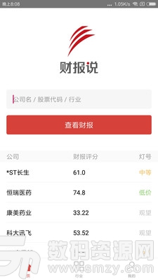 财报说免费版(金融理财) v1.9.0 手机版