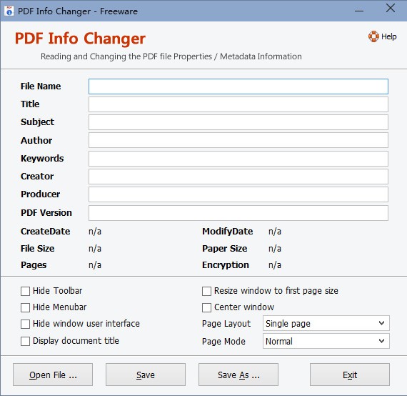 Adept PDF Info Changer官方版