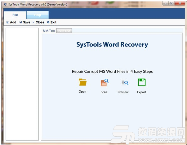 SysTools Word Recovery最新版