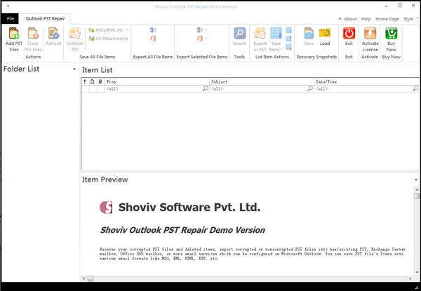 Shoviv Outlook psT Repair最新版