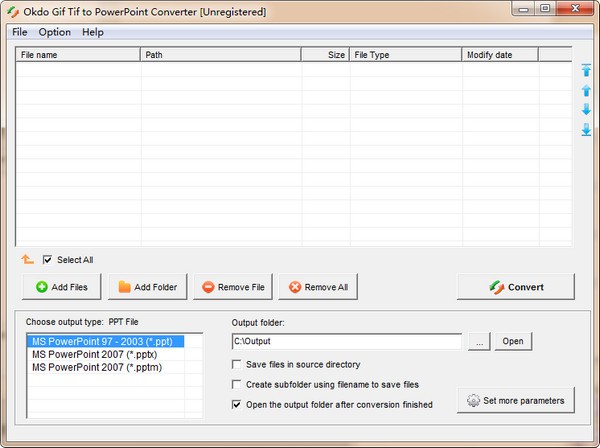 Okdo Gif Tif to PowerPoint Converter最新版