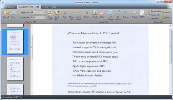 Advanced Scan to PDF Free最新版
