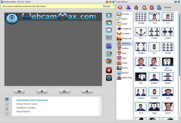 大麦视频特效WebcamMax最新版