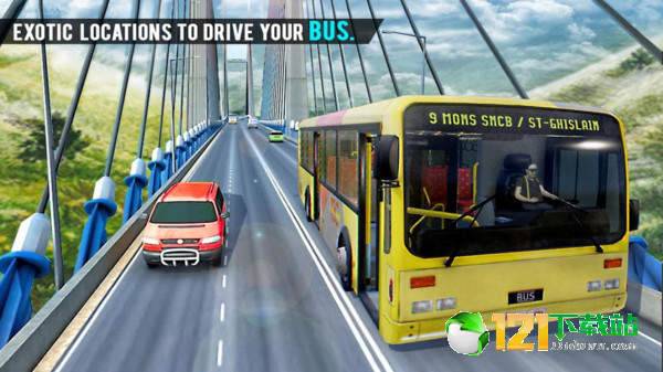上坡巴士驾驶模拟器最新版(生活休闲) v2.1 安卓版