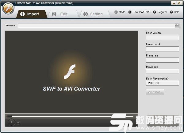 iPixSoft SWF to AVI Converter增强版