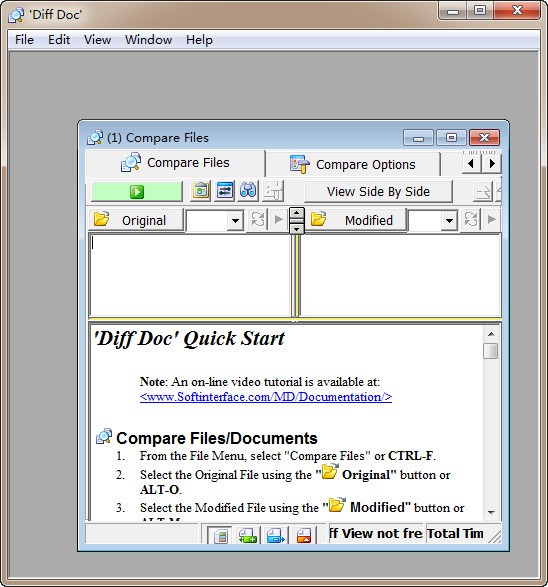 SoftInterface Diff Doc(文件修复工具)免费版