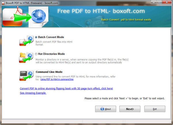 Boxoft PDF to Html绿色版