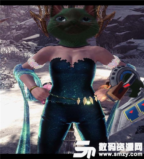 怪物猎人世界冰原清洁的女星体护甲MOD电脑版