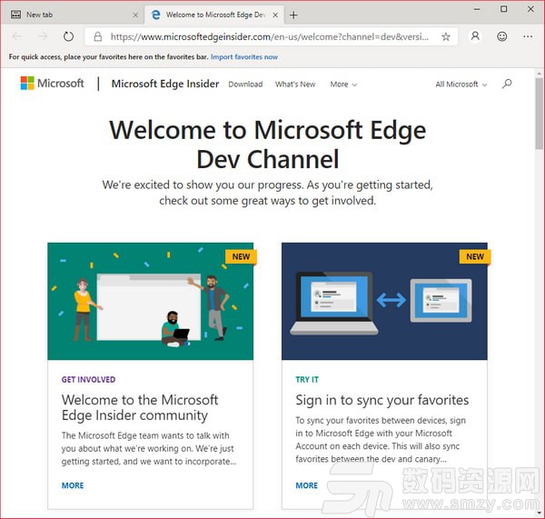 Microsoft Edge Dev绿色版