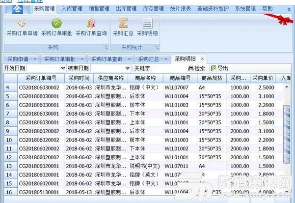 實創雲倉庫管理軟件