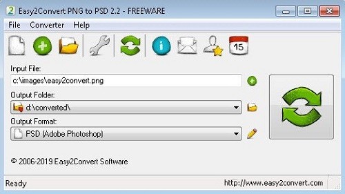 Easy2Convert PNG to PSD(PNG转PSD转换工具)最新版